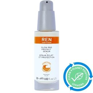 NWT REN Clean Skincare Glow and Protect Serum